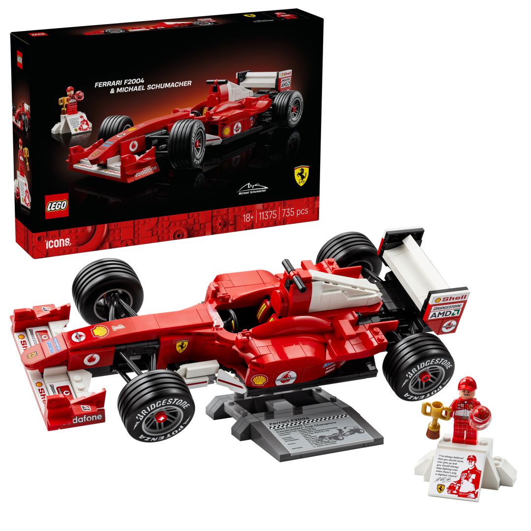 LEGO Icons Ferrari F2004 & Michael Schumacher | 11375