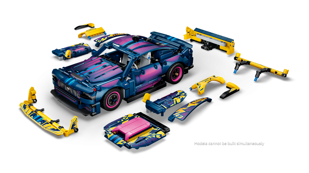 LEGO Technic Custom Garage Ford Mustang GT Car | 42236