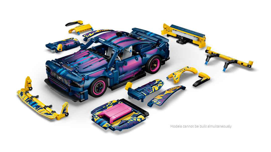 LEGO Technic Custom Garage Ford Mustang GT Car | 42236