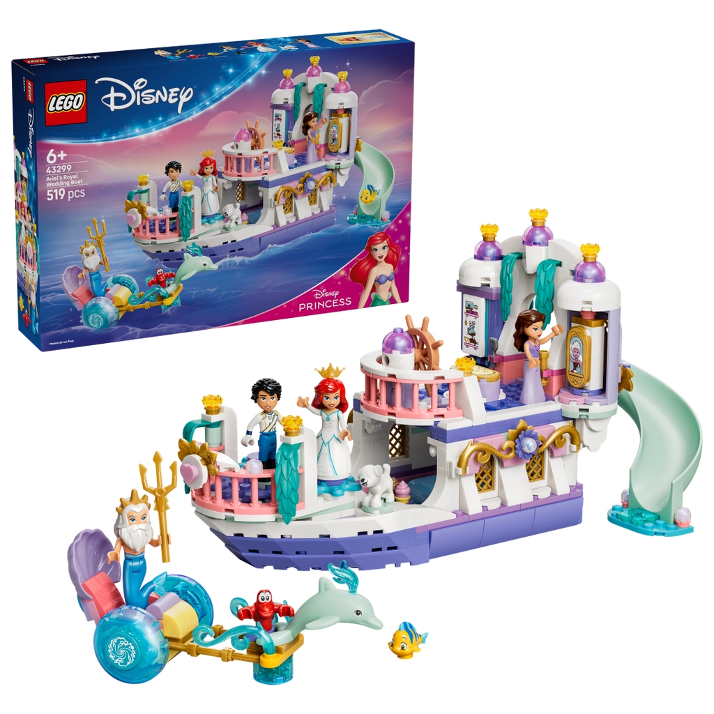 LEGO Disney Ariel's Royal Wedding Boat | 43299