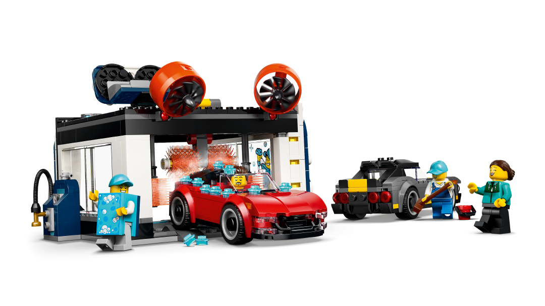 LEGO City Drive-Through Car Wash | 60497