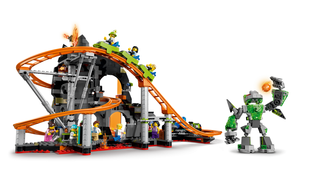 LEGO City Lava Land Roller Coaster Park | 60501