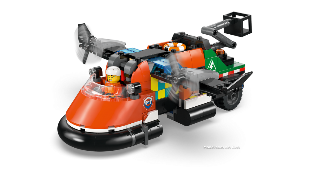 LEGO City Airplane, Service Truck & Hovercraft Remix | 60505