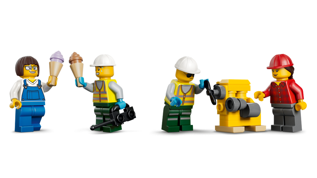 LEGO City Harbor Freight Train with Crane & Truck | 60509