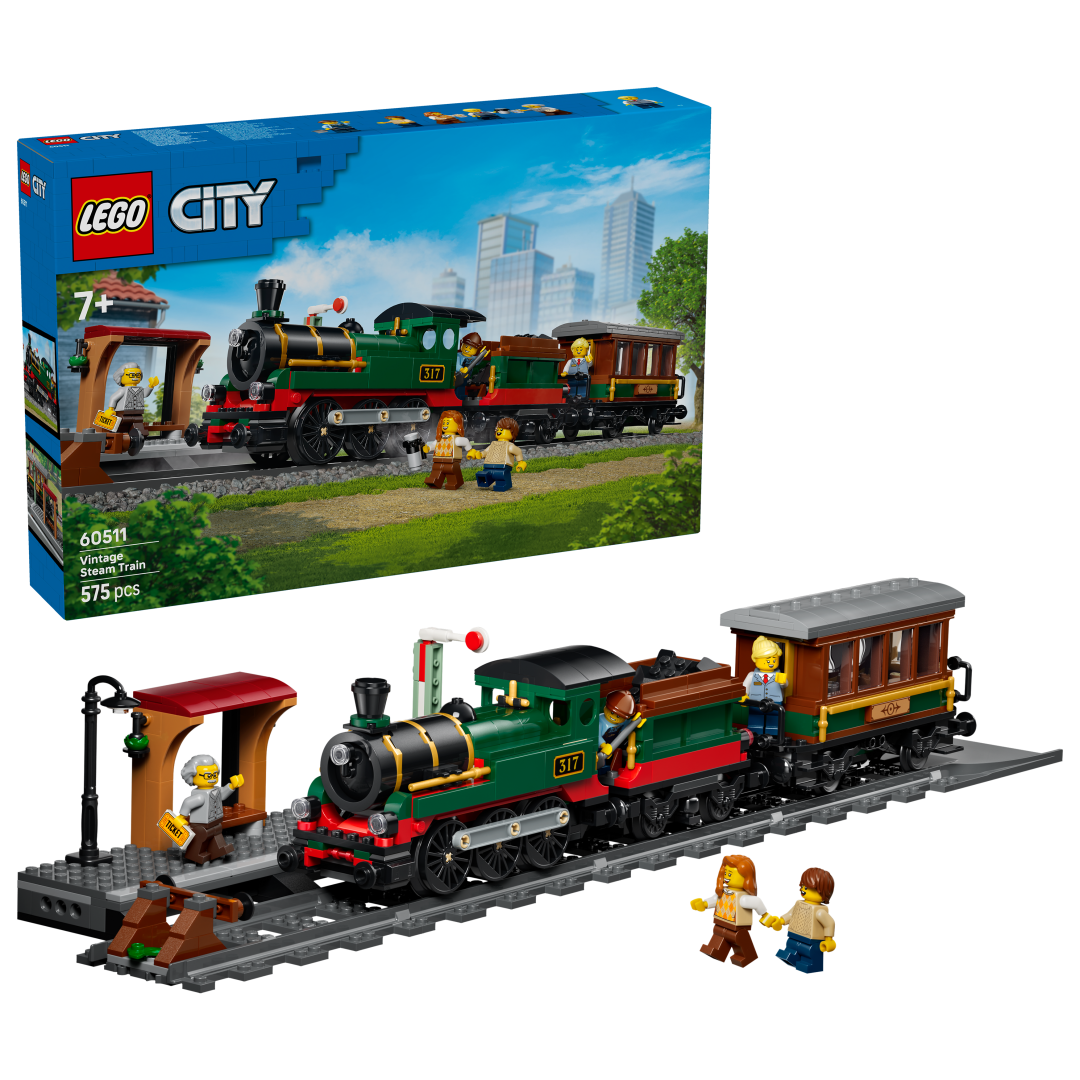 LEGO City Vintage Steam Train | 60511
