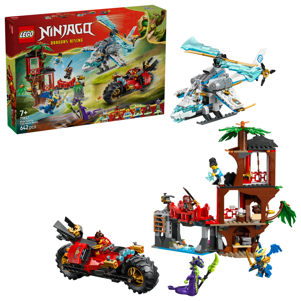 LEGO NINJAGO Ninja Vehicle Tree House Battle | 71857
