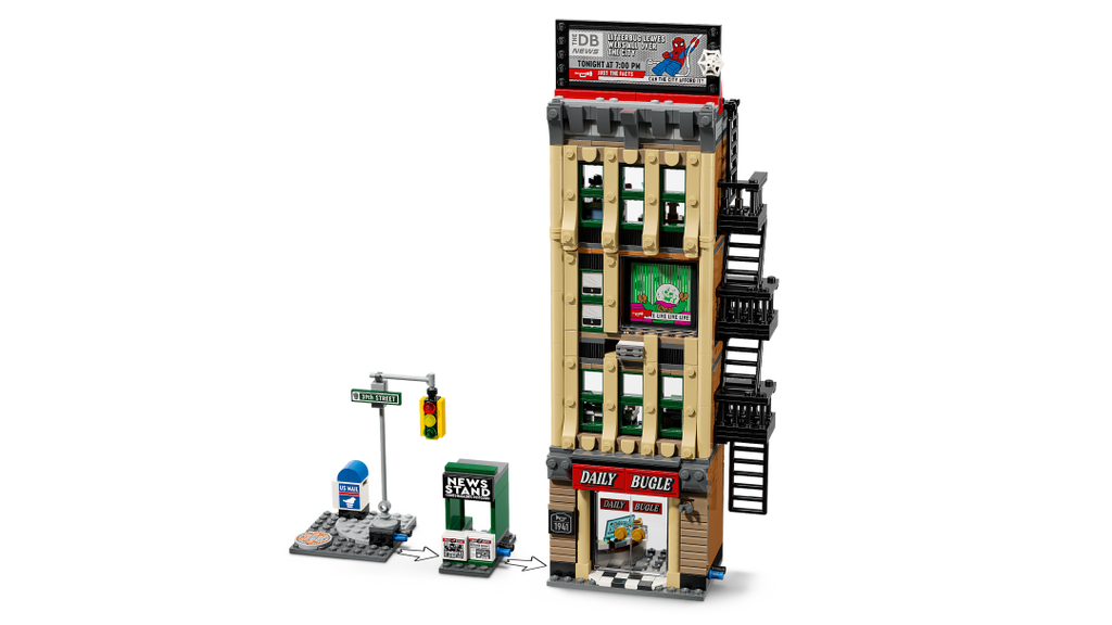 LEGO Marvel Spider-Man vs. Mysterio: The Daily Bugle | 76342