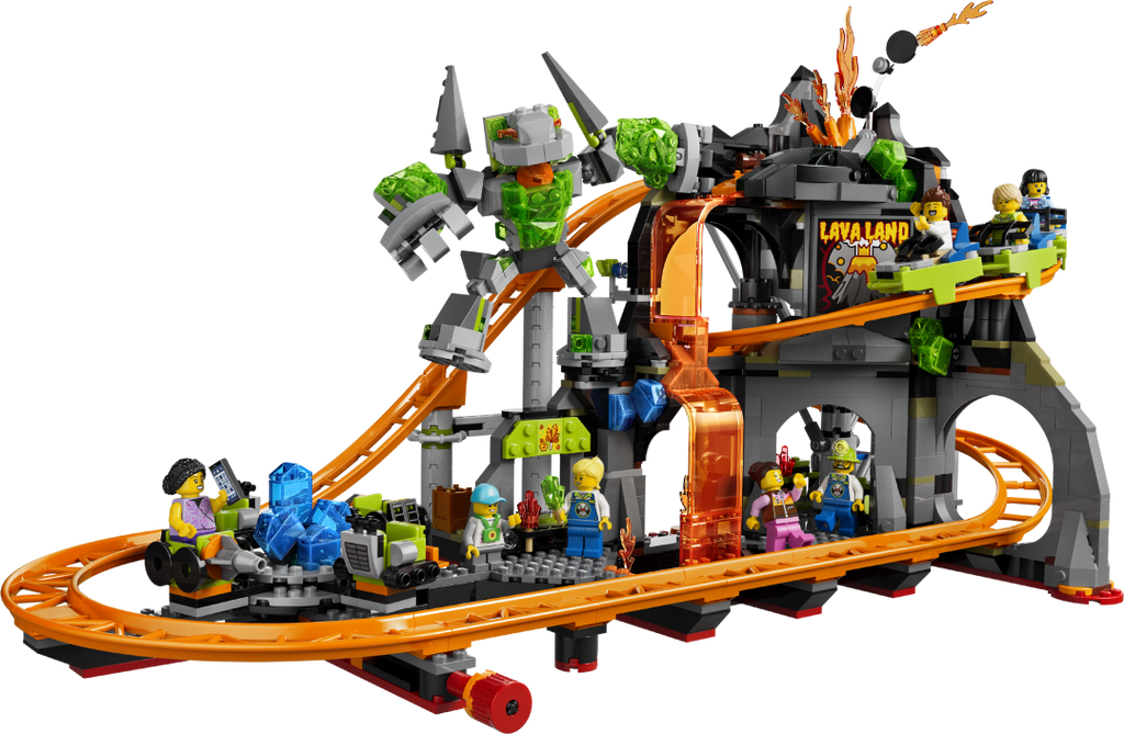 LEGO City Lava Land Roller Coaster Park | 60501