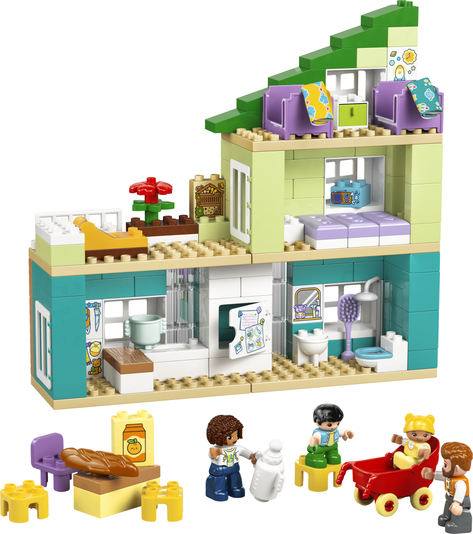 LEGO DUPLO 3-in-1 Modern Family House with Figures | 10470