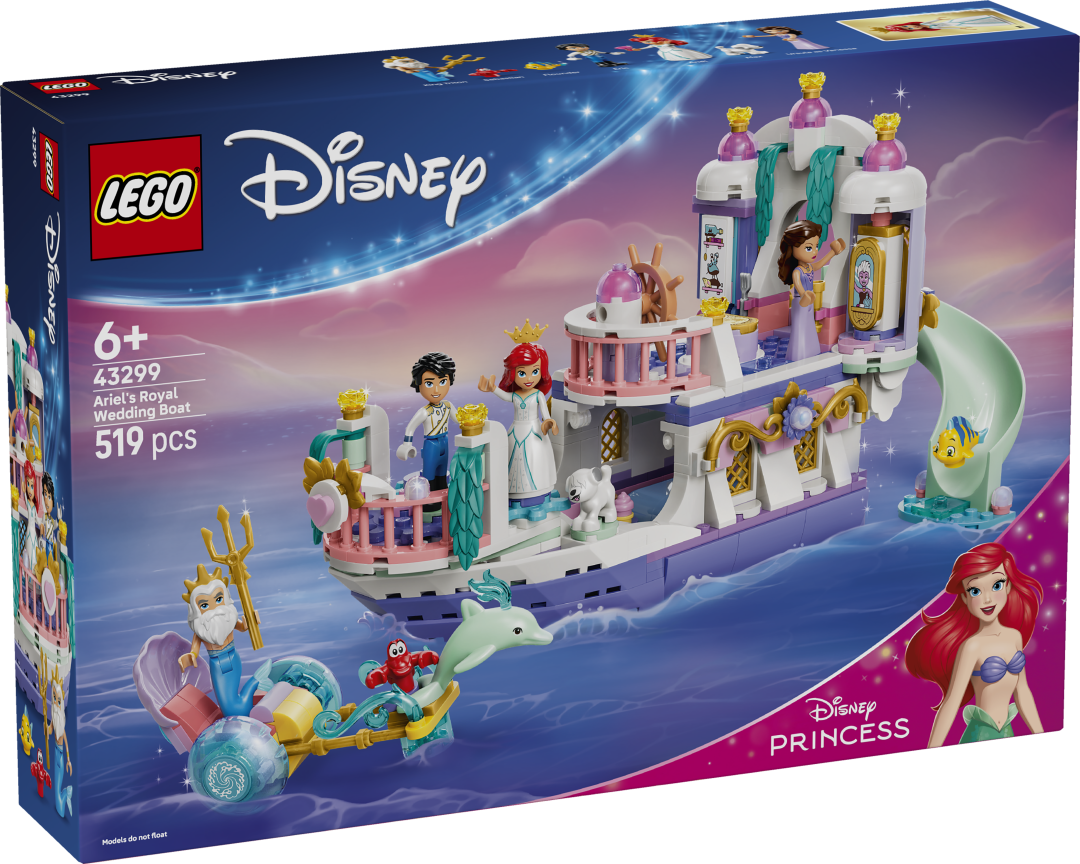 LEGO Disney Ariel's Royal Wedding Boat | 43299