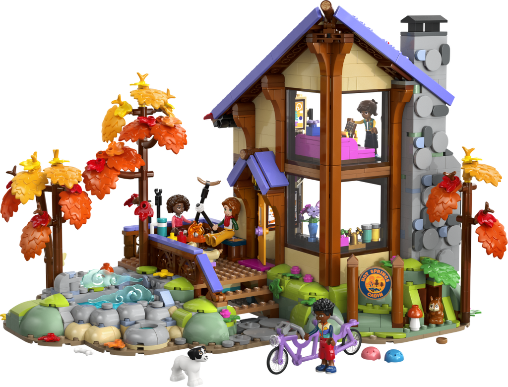 LEGO Friends Cozy Fall Forest Cabin | 42705