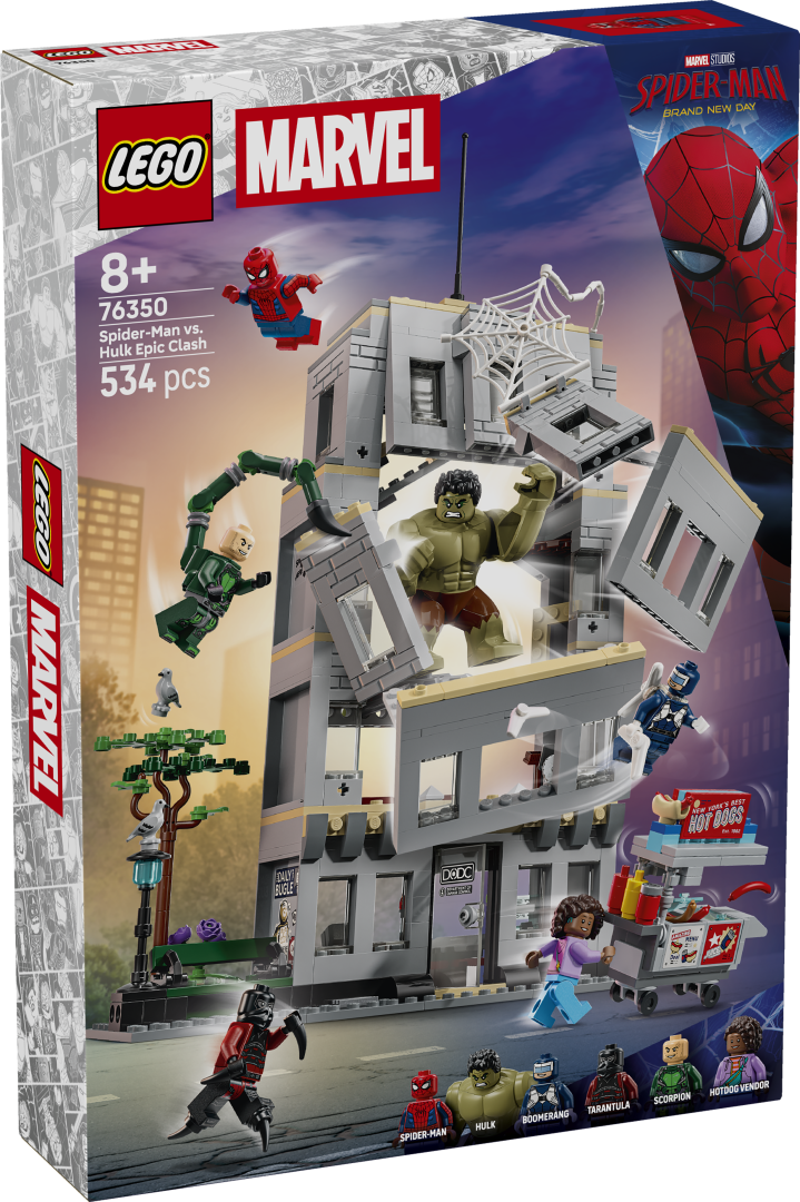 LEGO Marvel Spider-Man vs. Hulk Epic Clash | 76350