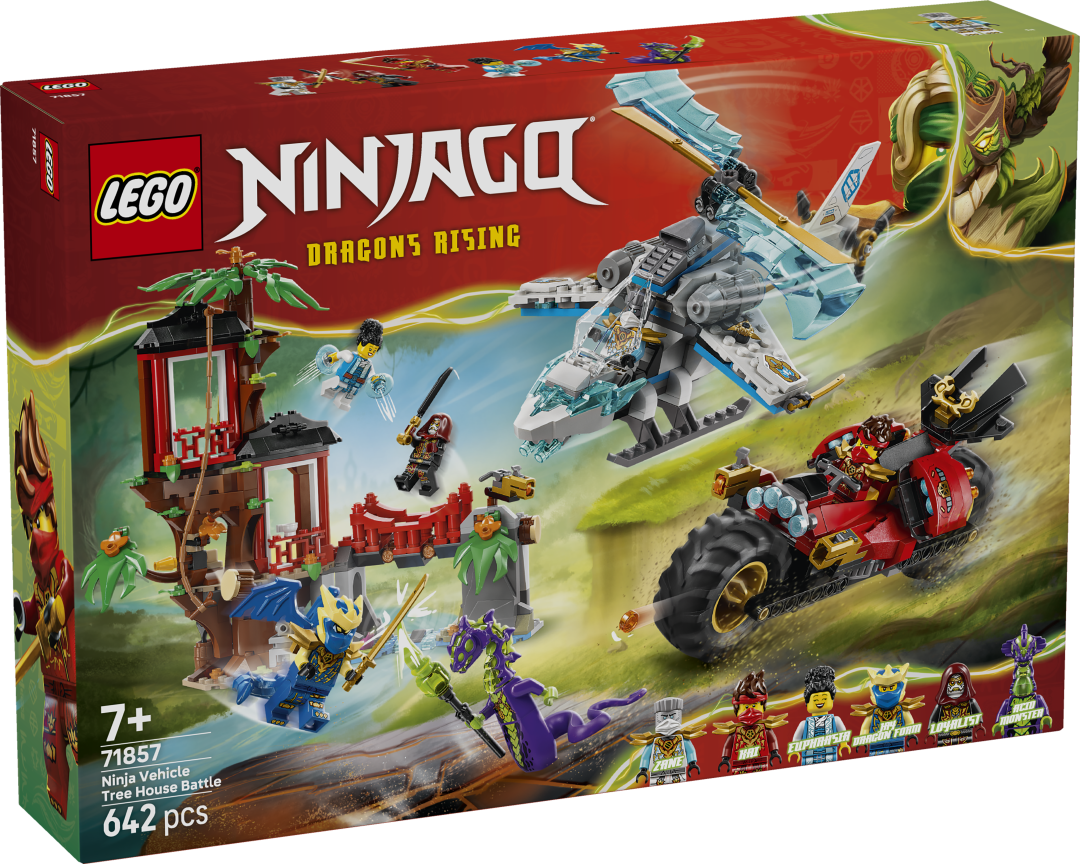 LEGO NINJAGO Ninja Vehicle Tree House Battle | 71857