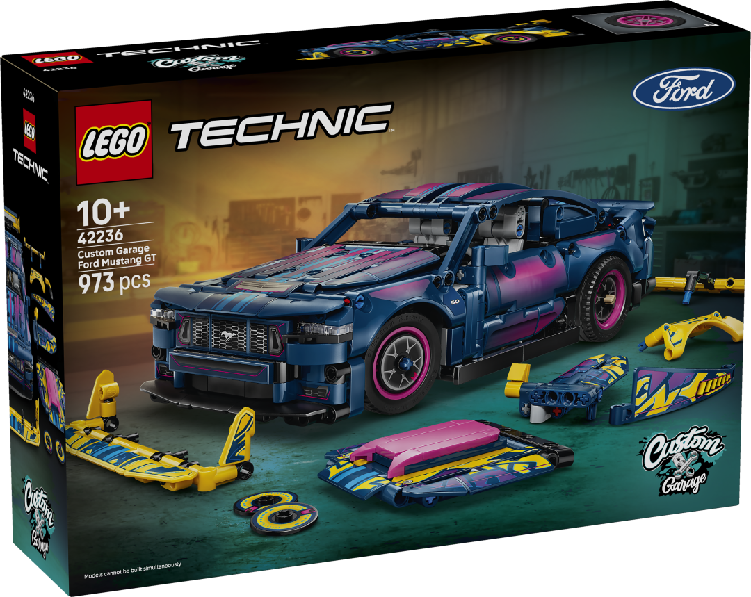 LEGO Technic Custom Garage Ford Mustang GT Car | 42236