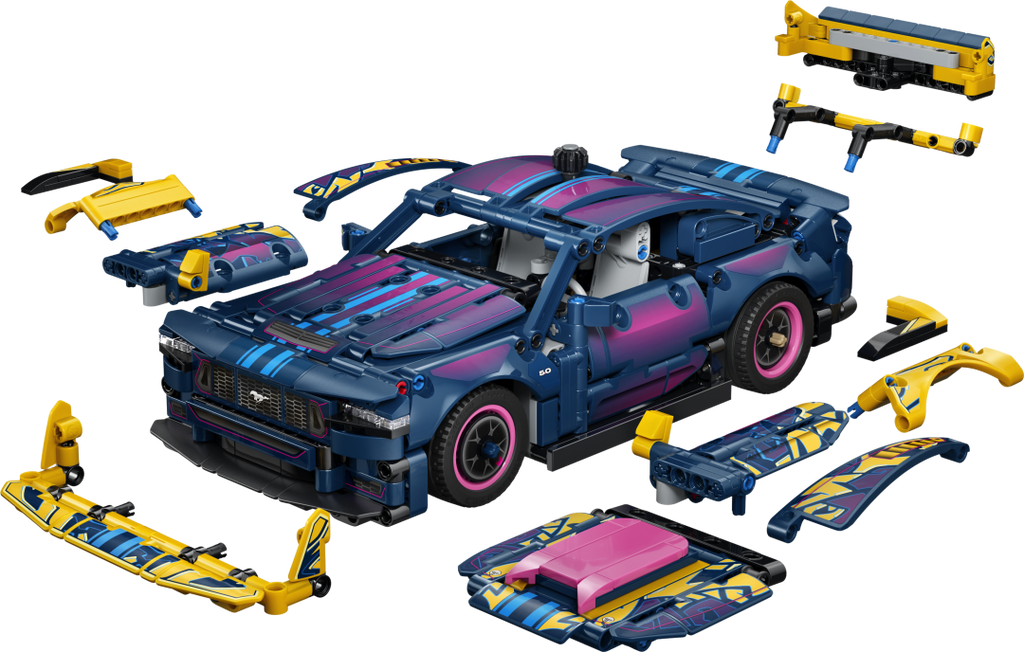 LEGO Technic Custom Garage Ford Mustang GT Car | 42236