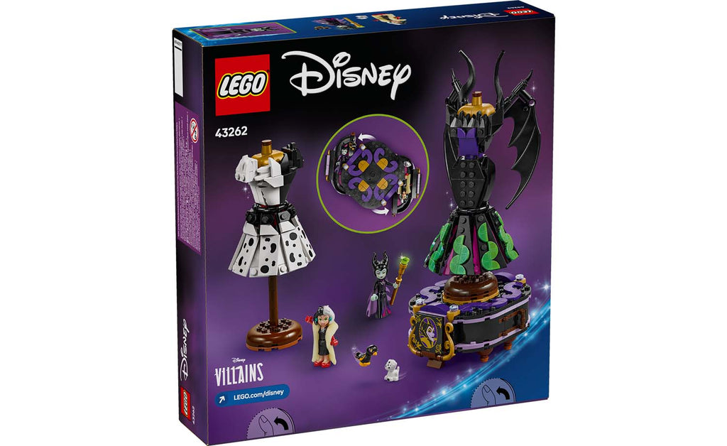 LEGO Disney Maleficent's and Cruella De Vil's Dresses | 43262