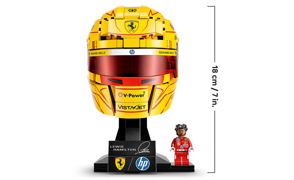 LEGO Editions Scuderia Ferrari HP Lewis Hamilton Helmet | 43022
