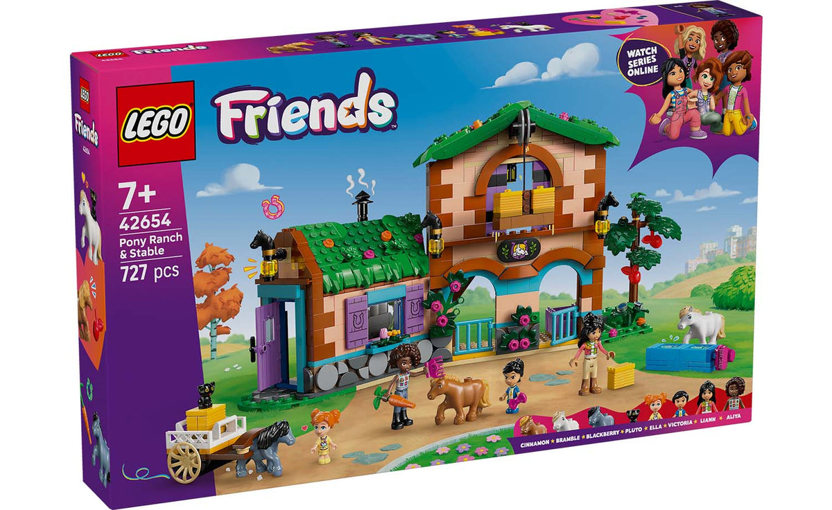 LEGO Friends Pony Ranch & Stable | 42654