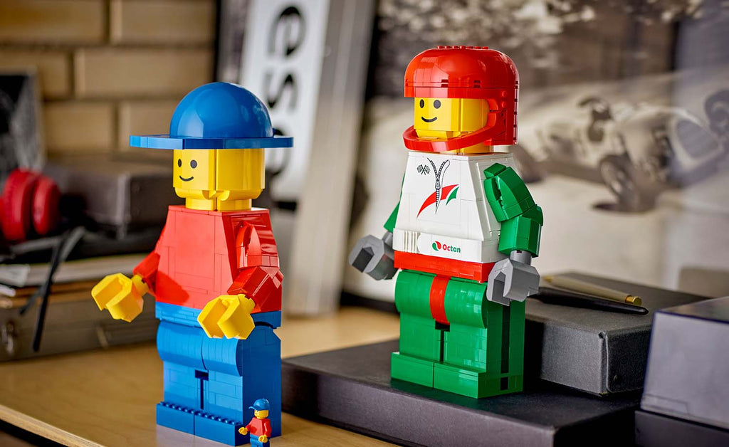 LEGO Iconic Scaled-Up Racing Driver Minifigure | 40819