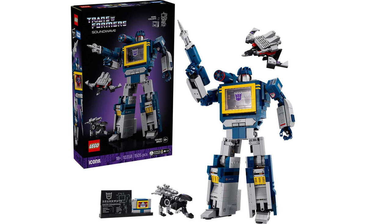 LEGO Icons Transformers: Soundwave | 10358