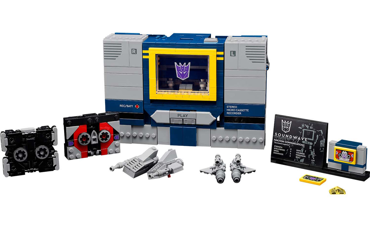 LEGO Icons Transformers: Soundwave | 10358
