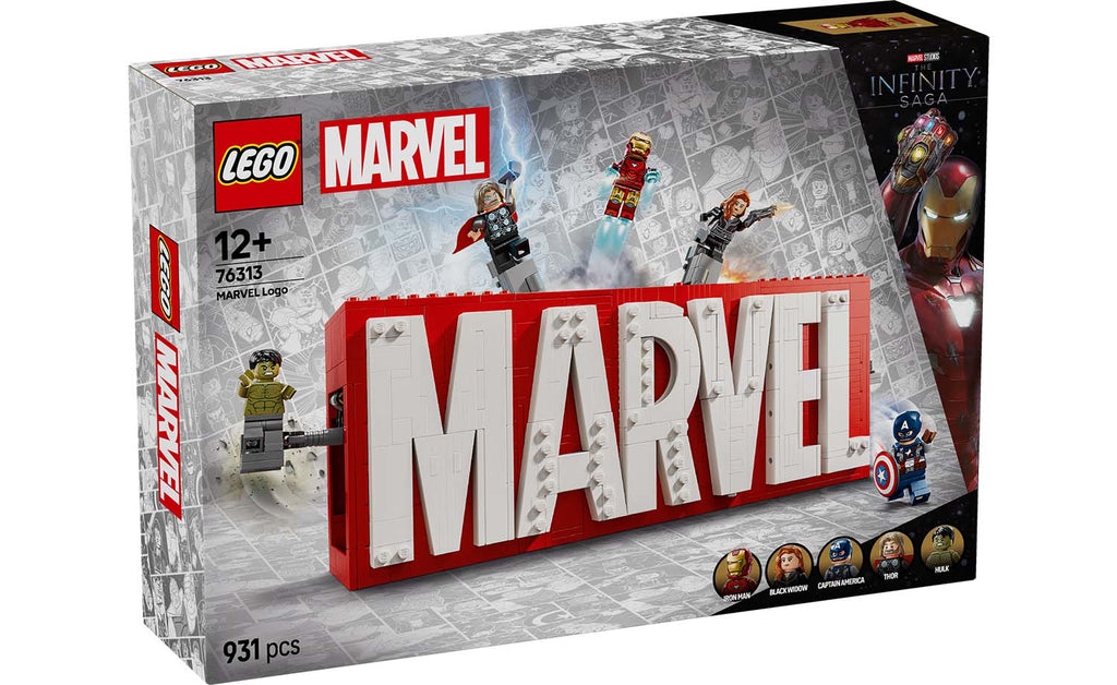 LEGO MARVEL Logo & Minifigures | 76313